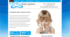 Desktop Screenshot of infinitywater.net